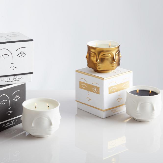 Kerze Muse white von Jonathan Adler Kerze Muse white von Jonathan Adler