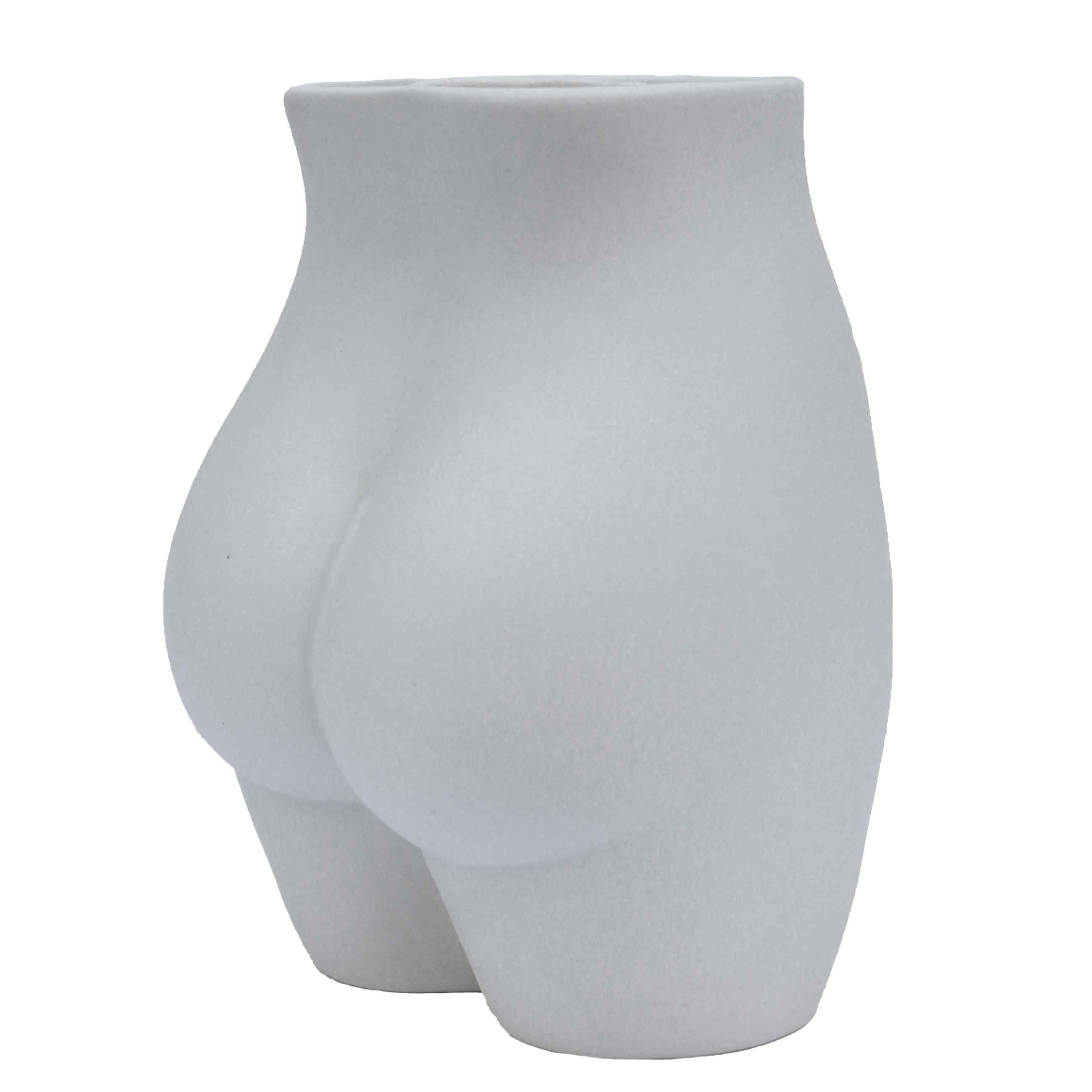 Edie Vase, weiß von Jonathan Adler Edie Vase, weiß von Jonathan Adler