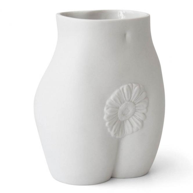 Edie Vase, weiß von Jonathan Adler Edie Vase, weiß von Jonathan Adler