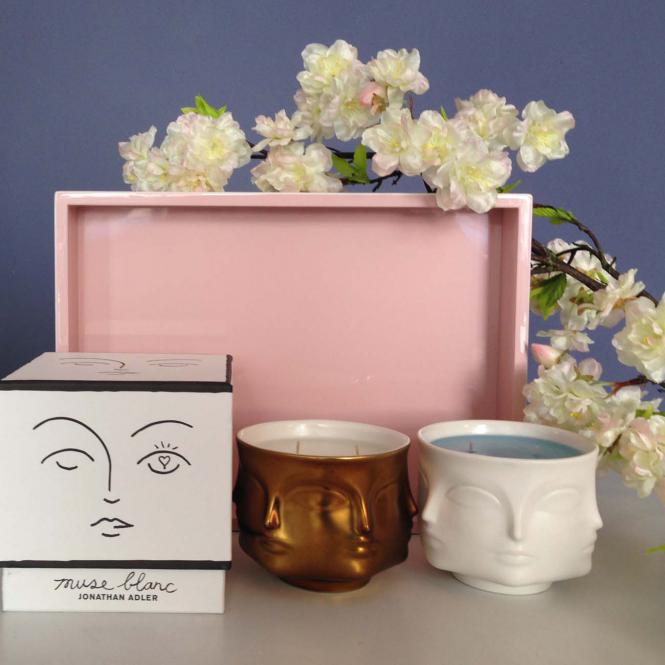 Kerze Muse white von Jonathan Adler Kerze Muse white von Jonathan Adler